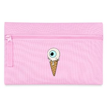 Eyes Cream | Eis | Eiskrem | Eis mit Auge - Federtasche - Rosa - Vorne