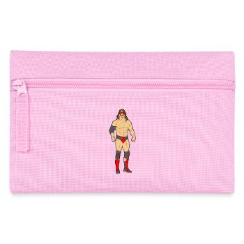 lutteur de lutte boxeurs sumo boxing1 - Trousse - rose - Devant