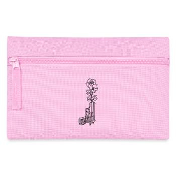gun flower - Pencil Case - pink - Front