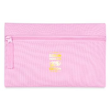 Berlin Drinking Saying - Pencil Case - pink - Front