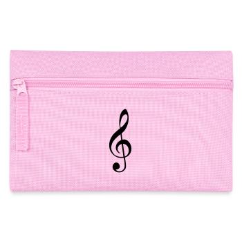 trebble Schlüssel - Federtasche - Rosa - Vorne