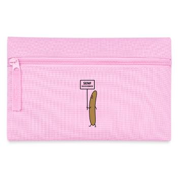 Senf dazugeben - Federtasche - Rosa - Vorne