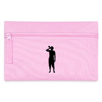 drinking man - Federtasche - Rosa - Vorne