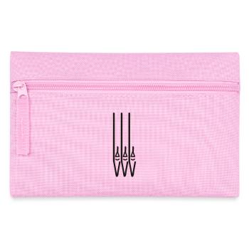 Orgel Pfeifen - Federtasche - Rosa - Vorne