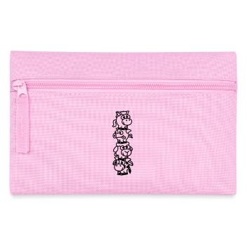 smiley_animal_stake_1c - Trousse - rose - Devant