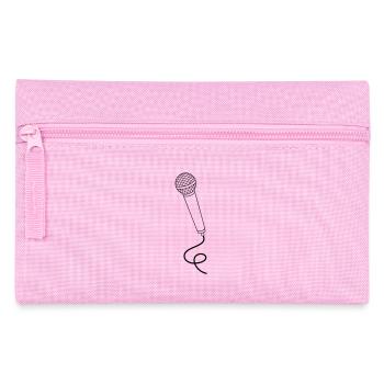 mikrofon - Federtasche - Rosa - Vorne