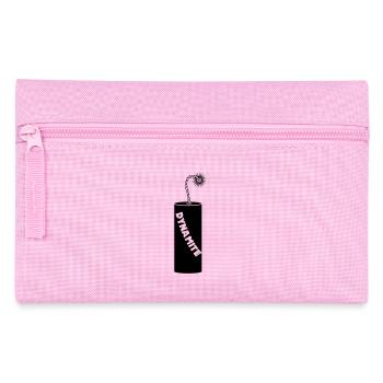 Burning dynamite rod - Pencil Case - pink - Front