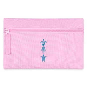 Two turtles and a jellyfish - Pencil Case - pink - Front