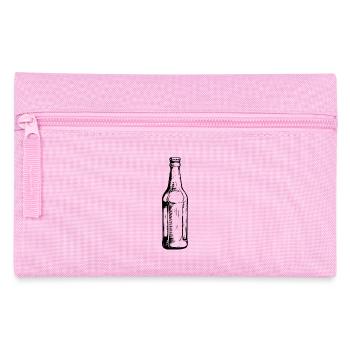 Bierflasche Bier - Federtasche - Rosa - Vorne