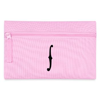 F-Loch links - Federtasche - Rosa - Vorne