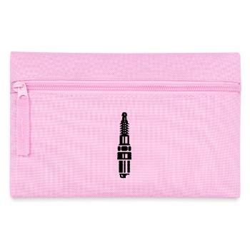 Zündkerze / spark plug (1c) - Pencil Case - pink - Front