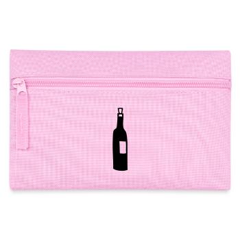 flasche voll - Federtasche - Rosa - Vorne