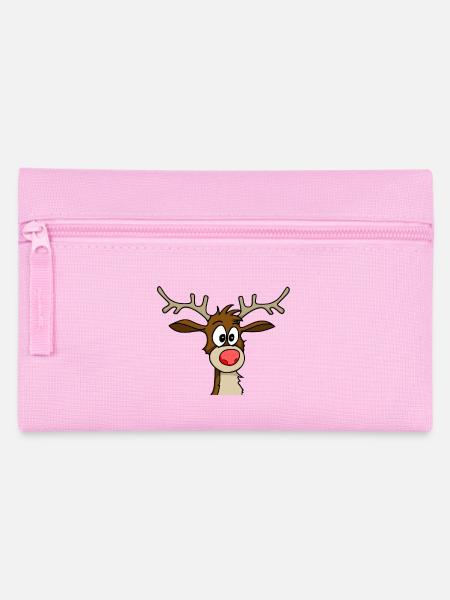 Rentier - Federtasche - Rosa