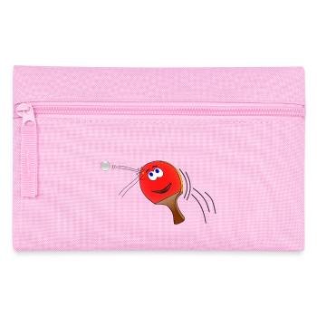 Raquette de tennis - Trousse - rose - Devant