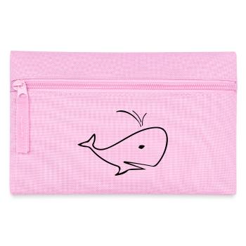 whale - Pencil Case - pink - Front