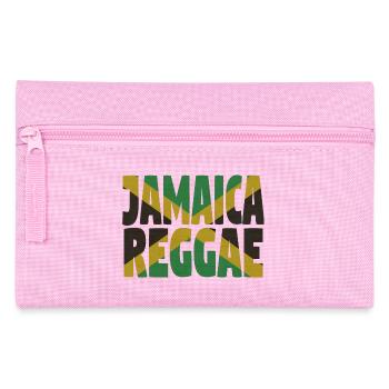Reggae jamaïcain - Trousse - rose - Devant
