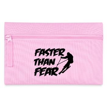 ski - Federtasche - Rosa - Vorne