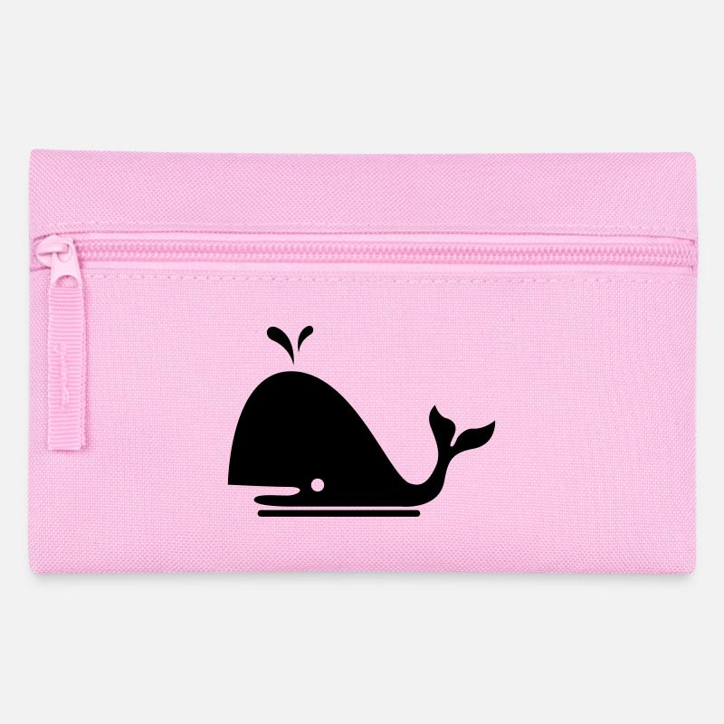 baleine - Trousse - rose