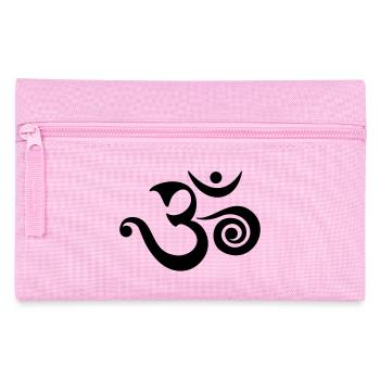 OM, AUM, BOUDDHISM, SPIRITUALITY, MANTRA, YOGA, - Trousse - rose - Devant
