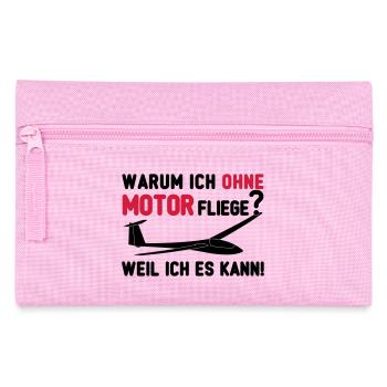 Segelfliegen ohne Motor - Pencil Case - pink - Front