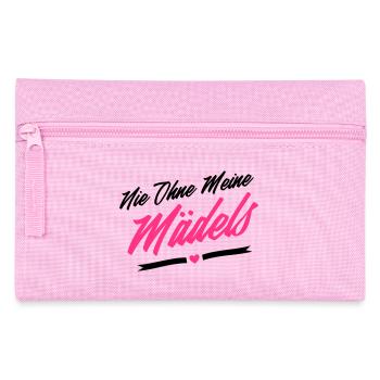 nie ohne meine mädels - Federtasche - Rosa - Vorne
