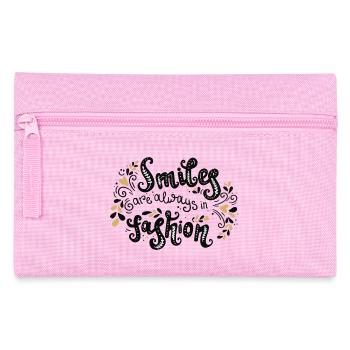 Le sourire est toujours hanche - Trousse - rose - Devant