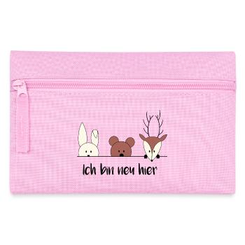 Baby: Ich bin neu hier - Federtasche - Rosa - Vorne