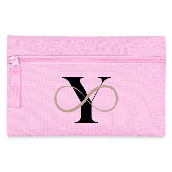Unendlicher Buchstabe - Federtasche - Rosa - Vorne