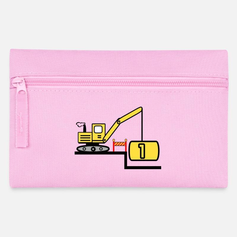 Bagger - Federtasche - Rosa