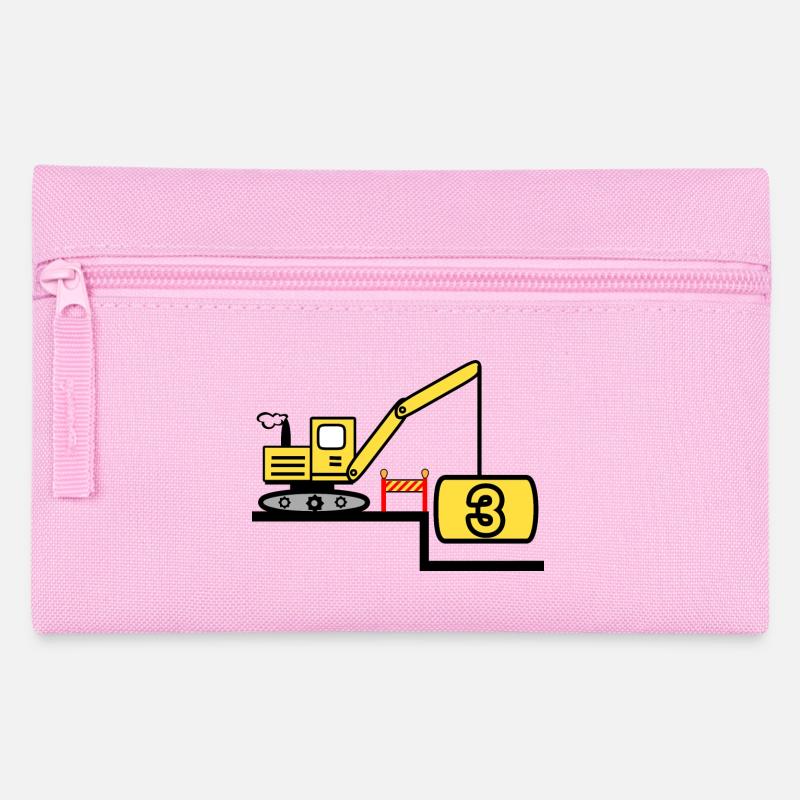 Bagger - Federtasche - Rosa