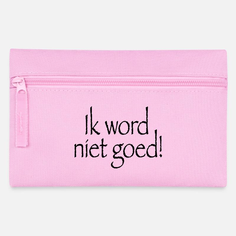20 Je ne vais pas bien - Trousse - rose