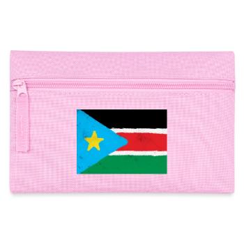 Drapeau du Soudan du Sud - Trousse - rose - Devant