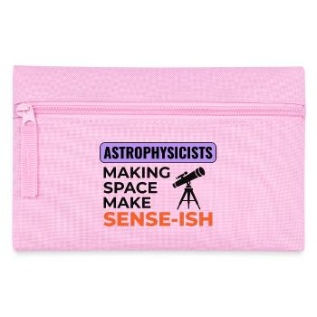 Astrophysikerinnen und Astrophysiker machen den Weltraum sinnvoll - Federtasche - Rosa - Vorne