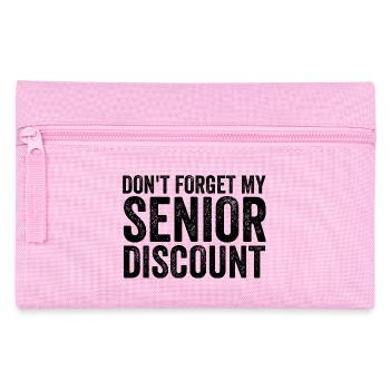 Don't forget my senior discount Older S - Pencil Case - pink - Front