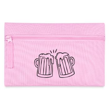 Beer mug - toast - Pencil Case - pink - Front