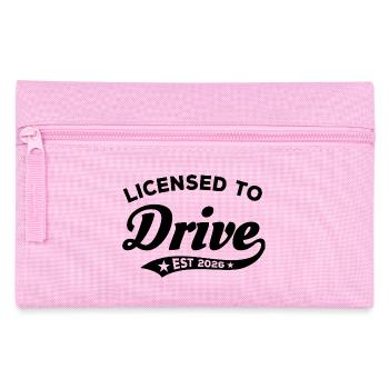 License to Drive 2026 - Driving License - Pencil Case - pink - Front