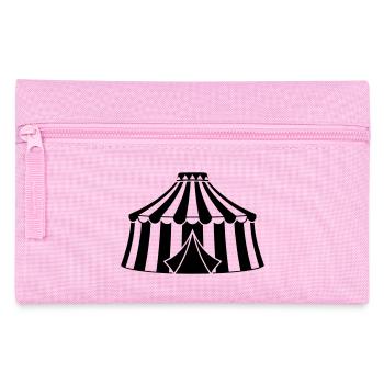 Zirkuszelt Zirkus Silhouette - Federtasche - Rosa - Vorne