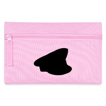 Polizei Mütze - Federtasche - Rosa - Vorne