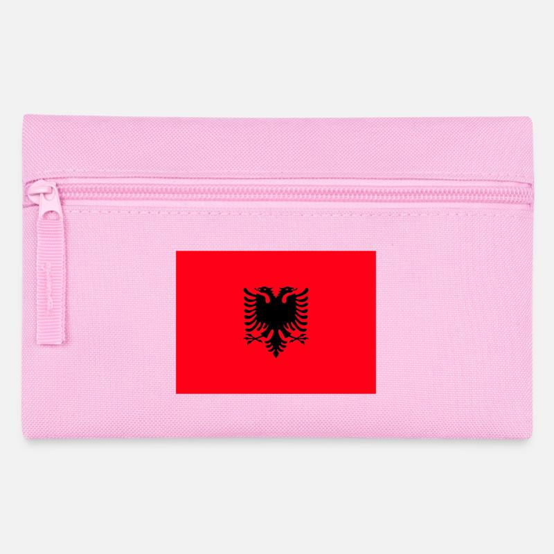 Albanien - Federtasche - Rosa