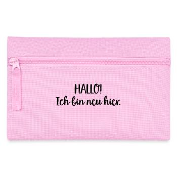 baby neu hier - Federtasche - Rosa - Vorne