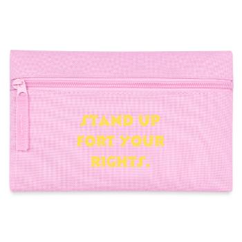 Défendez vos droits. - Trousse - rose - Devant