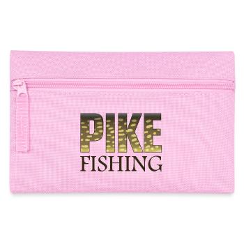 Pike fishing - Pencil Case - pink - Front