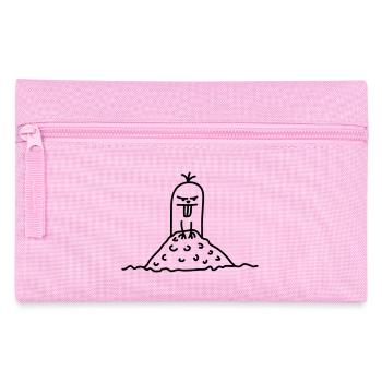 maulwurf_1c - Pencil Case - pink - Front