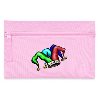Gauklermütze Fool cap with little bell - Pencil Case - pink - Front