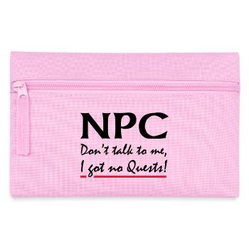 PNJ - Ne me parlez pas, je suis pas quêtes! - Trousse - rose - Devant