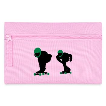 Longboard - Federtasche - Rosa - Vorne