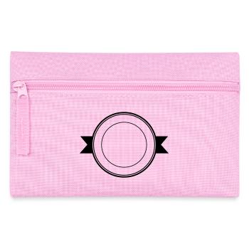 Form Symbol Quadratisch Oval Rund Fertigen Passt - Federtasche - Rosa - Vorne