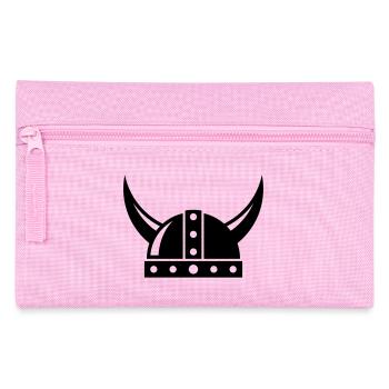 Wikingerhelm - Federtasche - Rosa - Vorne