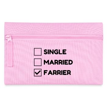 Farrier Hufschmied Maréchal Ferrant Blacksmith - Pencil Case - pink - Front