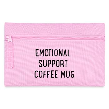 Emotional Support Coffee Mug - Federtasche - Rosa - Vorne